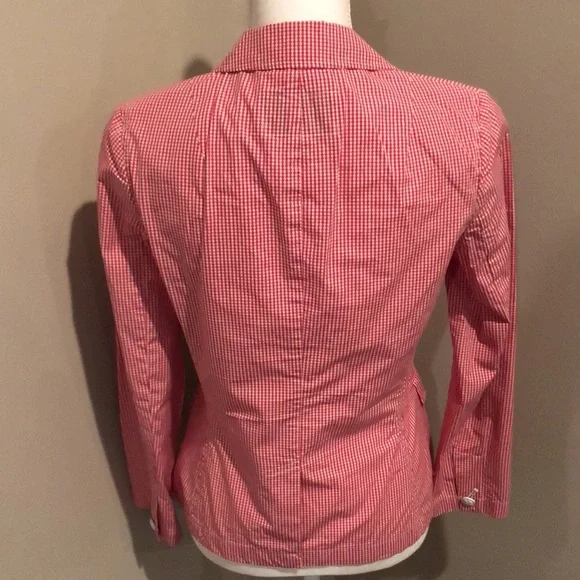 Banana Republic never worn vintage gingham blazer. - Picture 6 of 12